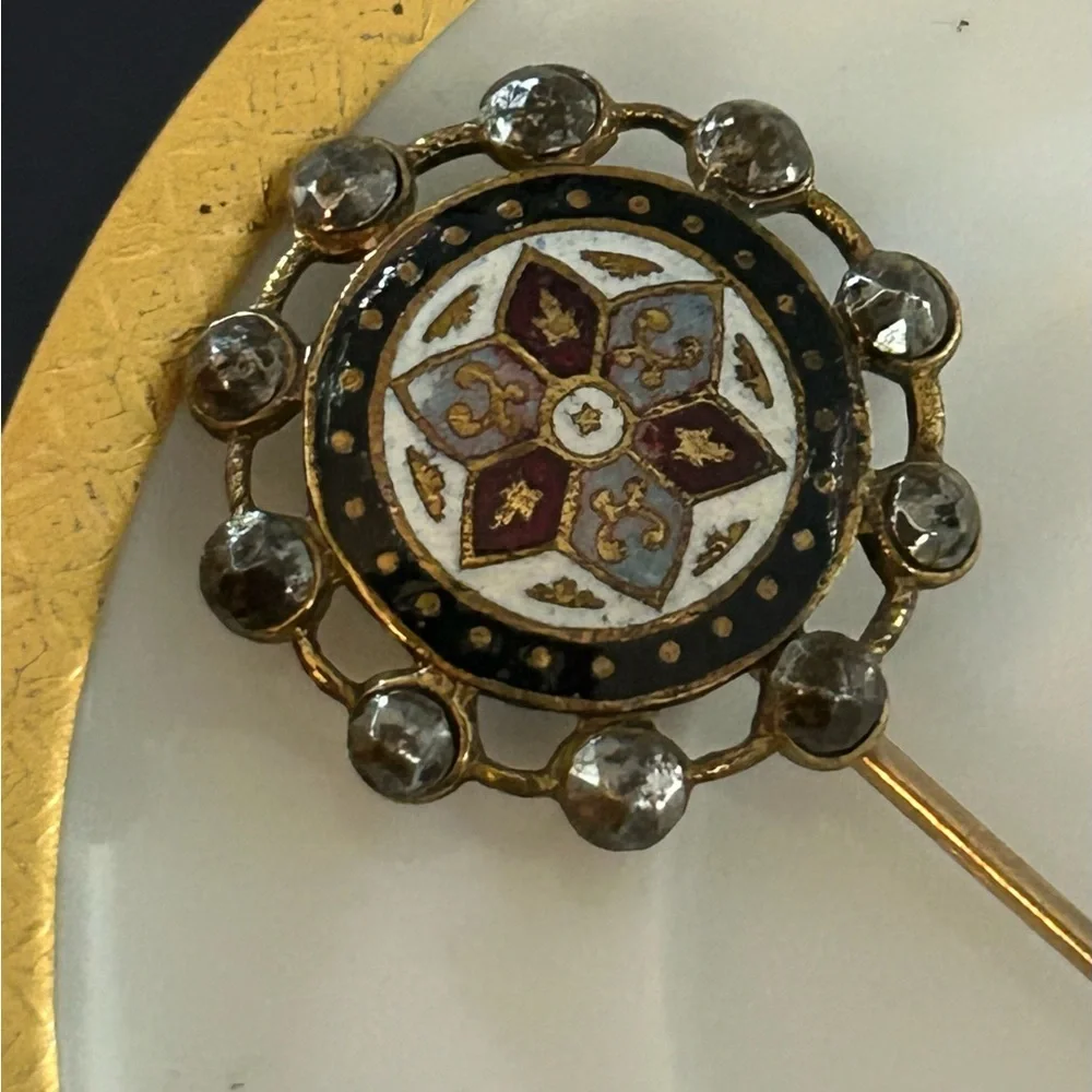 Vintage victorian enamel
